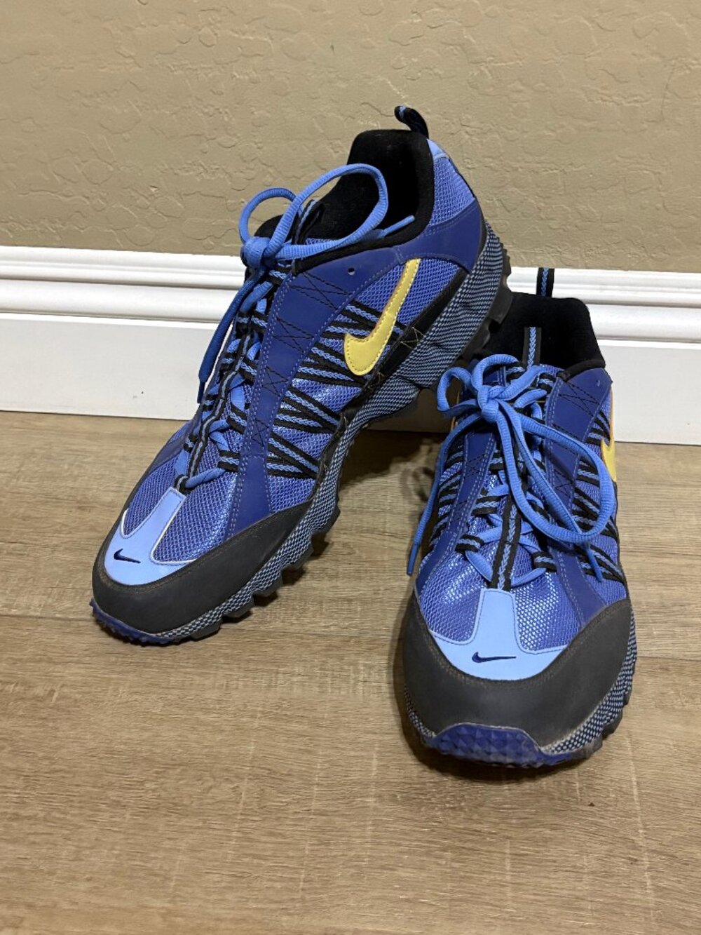 Nike Air Humara Shoes Sneakers FJ7098-400 Mens Size 15 Blue